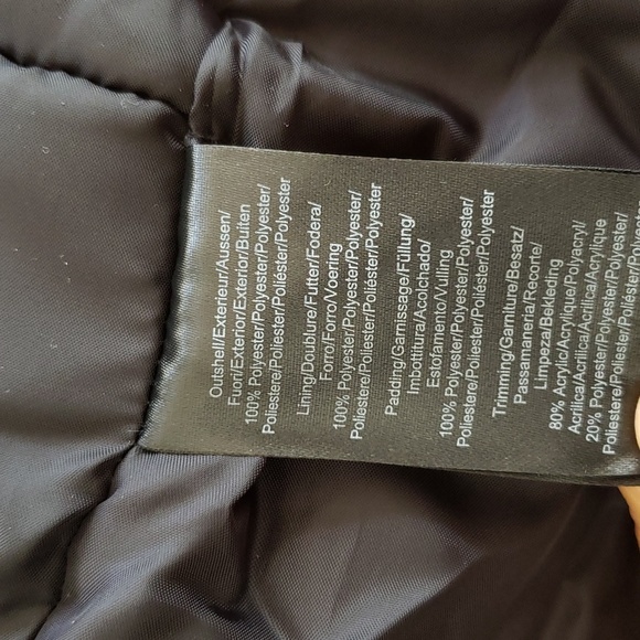 PUREMSX Men's Quilted Jacket Parka Insulated Fur Hooded Heavy Duty Overcoat Sz M - Picture 14 of 16